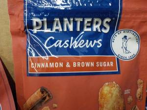 12 x 5 oz Bags Planters Cashew Cinn...