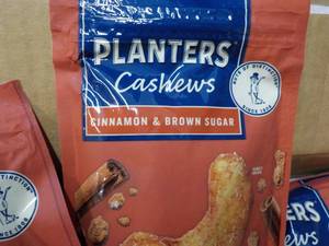 12 x 5 oz Bags Planters Cashew Cinn...