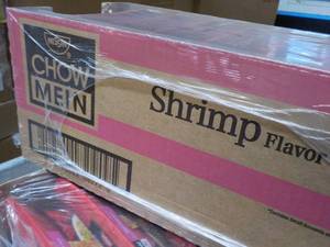 8 Chow Mein Shrimp Flavor Meals...