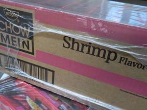 8 Chow Mein Shrimp Flavor Meals...