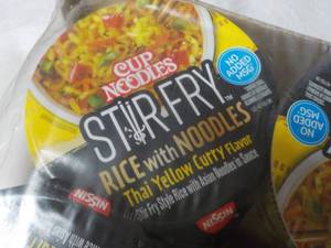 6 pack Cup Noodles Stir Fry Thai Ye...
