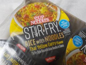 6 pack Cup Noodles Stir Fry Thai Ye...