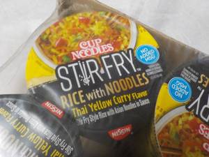 6 pack Cup Noodles Stir Fry Thai Ye...