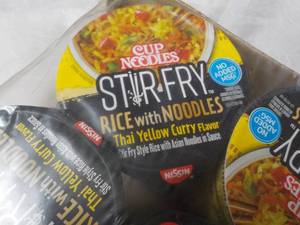 6 pack Cup Noodles Stir Fry Thai Ye...