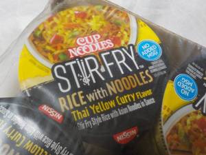 6 pack Cup Noodles Stir Fry Thai Ye...