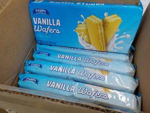 12 x 8 oz Pkgs Pampa Vanilla Wafers...