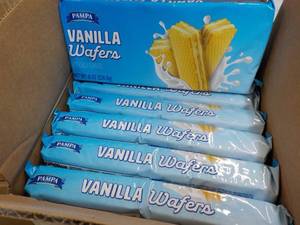 12 x 8 oz Pkgs Pampa Vanilla Wafers...