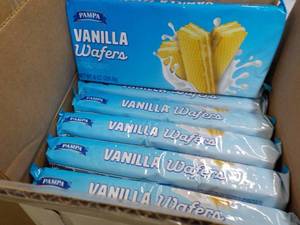 12 x 8 oz Pkgs Pampa Vanilla Wafers...