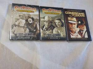 Roy Rogers and Lonesome Dove DVDS...