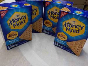 4 Boxes Nabisco Honey Maid Graham C...