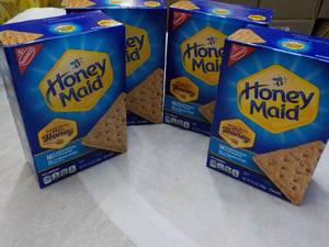 4 Boxes Nabisco Honey Maid Graham C...