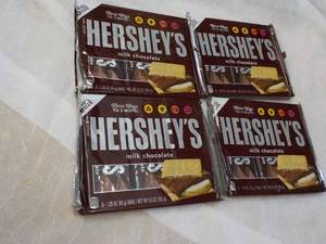 4 - 6 packs Hersheys Full Size Can...