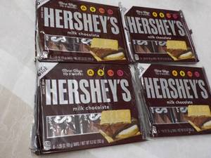 4 - 6 packs Hersheys Full Size Can...