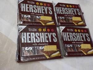 4 - 6 packs Hersheys Full Size Can...