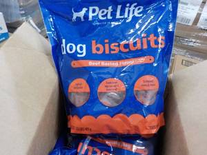 4 x 15 oz Bags Pet Life Dog Biscuit...