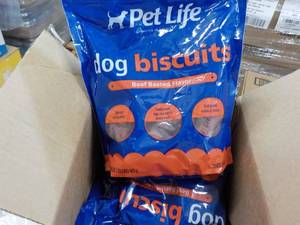 4 x 15 oz Bags Pet Life Dog Biscuit...
