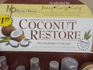 Coconut Restore 37 Sample size 6 Di...