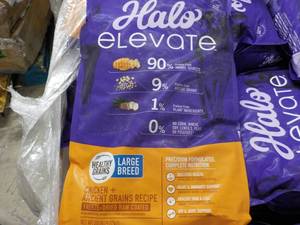 Halo Elevate 20lb bag Large Breed D...