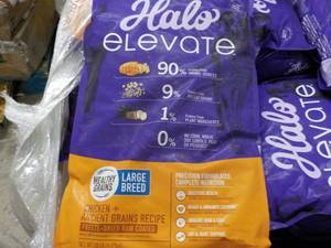 Halo Elevate 20lb bag Large Breed D...