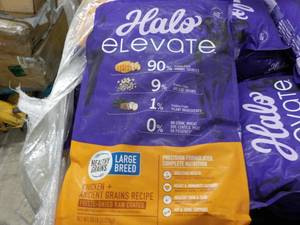 Halo Elevate 20lb bag Large Breed D...