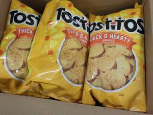 3 x 32 oz bags Tostitos Rounds pas...