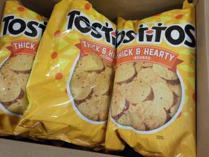 3 x 32 oz bags Tostitos Rounds pas...