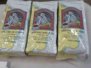3 x 12 oz bags Deadmans Reach Dark...