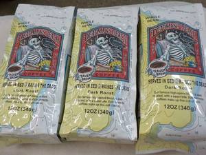3 x 12 oz bags Deadmans Reach Dark...