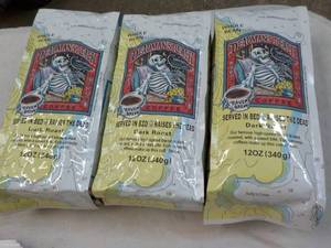 3 x 12 oz bags Deadmans Reach Dark...