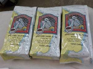 3 x 12 oz bags Deadmans Reach Dark...