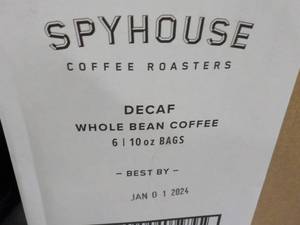 SpyHouse 6 x 10 oz bags Whole Bean ...