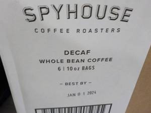 SpyHouse 6 x 10 oz bags Whole Bean ...