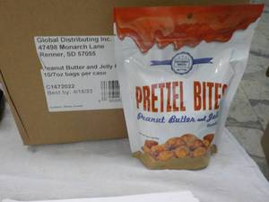 10 x 7 oz bags Pretzel Bites Peanut...