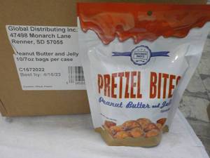 10 x 7 oz bags Pretzel Bites Peanut...