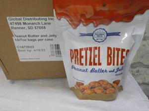 10 x 7 oz bags Pretzel Bites Peanut...