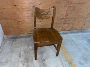 Brown Wood Chair