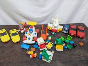 lot 16 image: Collection Of Vintage Fisher-Price Toys And Model Cars