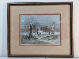 lot 115 image: Framed M.A. Pascual Art