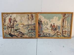 lot 120 image: Pair of Framed Artwork