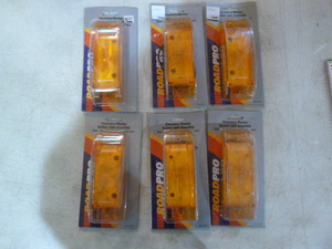 lot 79 image: 6 Road Pro Amber ClearanceMarker Sealed Light Assemblies