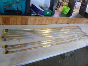lot 138 image: 8 Stanley Continuous Hinges