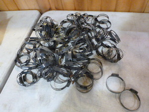 lot 147 image: Box of Duct Clamps