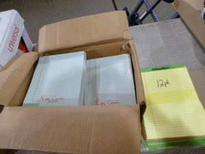 lot 167 image: Case of Notepads