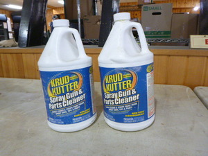 lot 206 image: 2 Bottles of Krud Kutter Spray Gun and Parts Cleaner