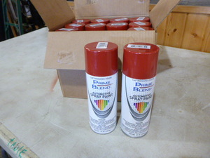 lot 213 image: 12 Cans of Prime Blend Automotive Spray Paint
