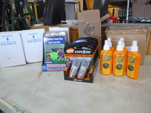 lot 216 image: Soil Test Kits and Insect Repellent