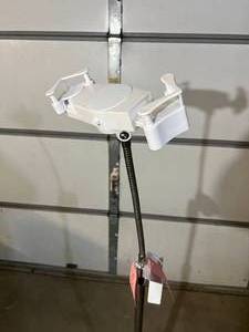 lot 48 image: Heavy-Duty Gooseneck Table IPAD Mobile Floor Stand - Great Condition