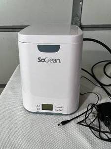 lot 60 image: MSRP $300 SoClean 2 CPAP Cleaner & Sanitizer System, As seen on TV - Great Condition 1st Picture Is A Stock Pic No Cpap Etc Included
