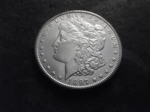 1897 S Morgan Silver Dollar