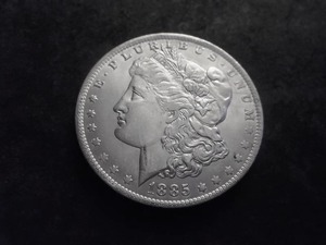 1885 O Morgan Silver Dollar